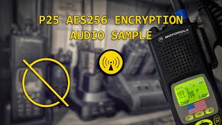 P25 AES256 Encryption Audio Sample