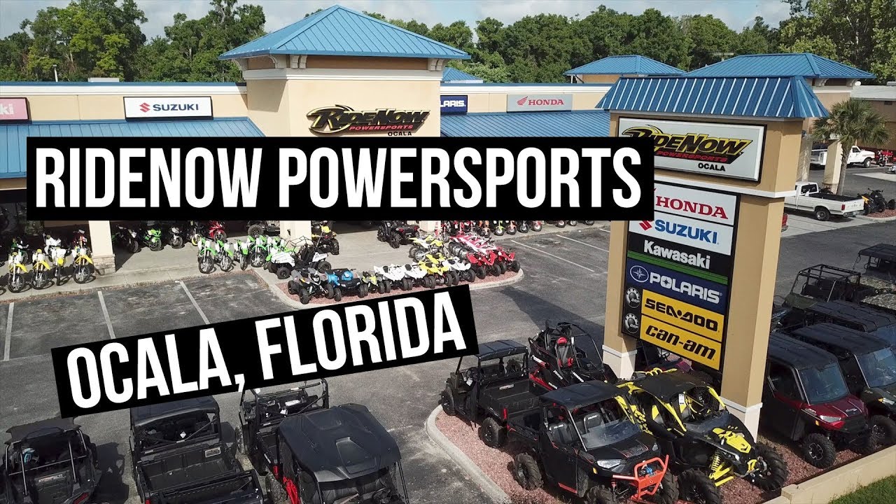 Store Walkthrough of RideNow PowerSports Dealer in Ocala, Florida