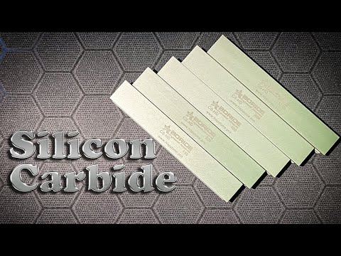 Silicon carbide sharpening stones in under 3 min #sharpening