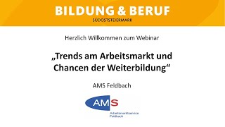 AMS OÖ - Thema: Weiterbildung