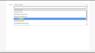Pc Soft Webdev Combo Editavel