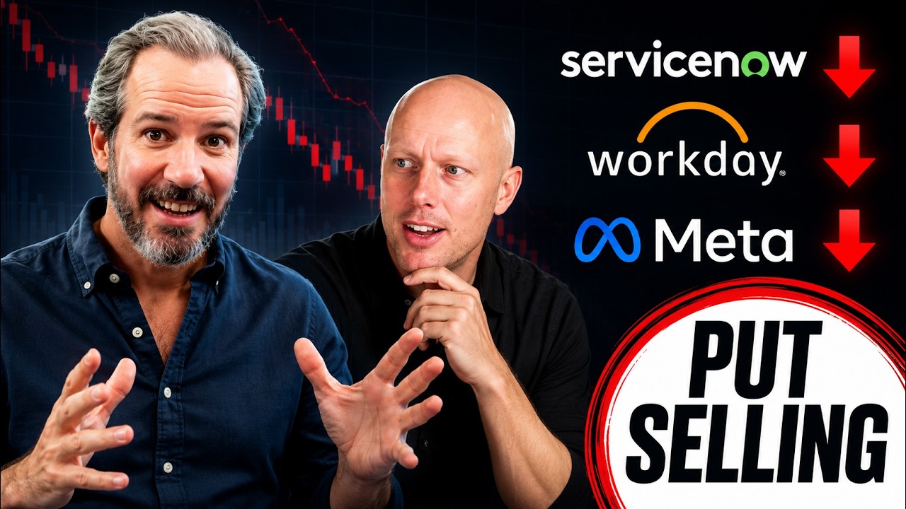 Selling Puts on AI's Biggest Losers ($NOW, $WDAY, $META)