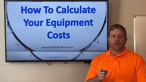 Episode 4 - How To Calculate Your Hourly Equipment Costs