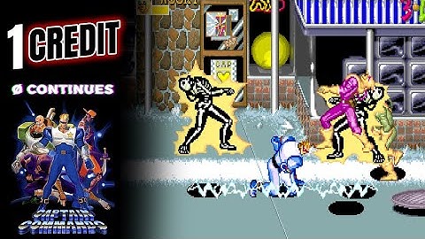 Captain Commando (Arcade) 1 CREDIT | 0 Continues | Hard Mode | Longplay [FULL GAME]