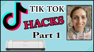 Cricut Tik Tok Hacks Part 1