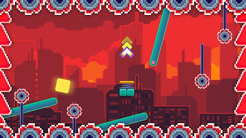 "Spikes n Saws" by BrXp - The Impossible Game 2 custom level