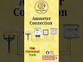 Ammeter wiring connection #omelectricaltech #electrical #ammeter #electrician