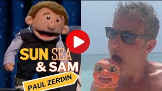 Sun, Sea and Sam Pt 2 - Maldives Island Comedy Travel Vlog AGT Winner Paul Zerdin
