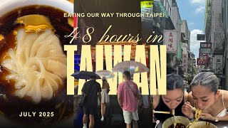 TAIWAN VLOG | Taipei food tour 🥟🍜🏮