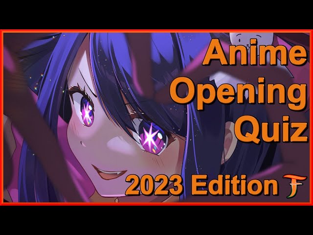 Anime Opening Quiz - Forums 
