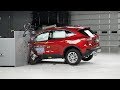 2020 Ford Escape driver-side small overlap IIHS crash test