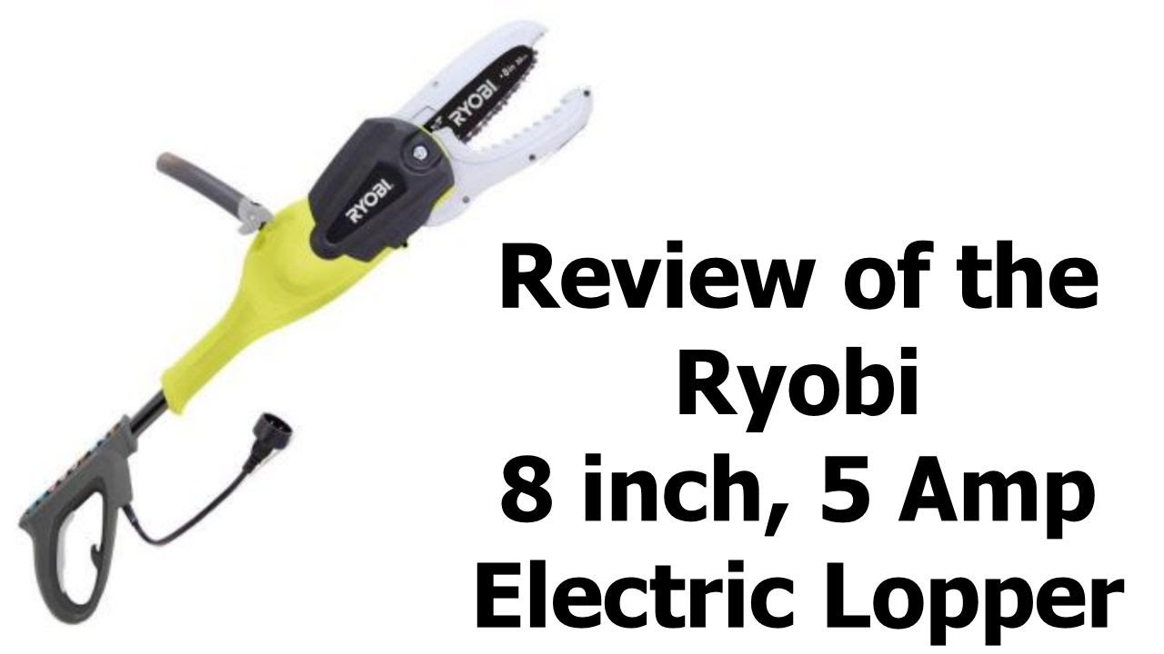 ryobi electric branch cutter