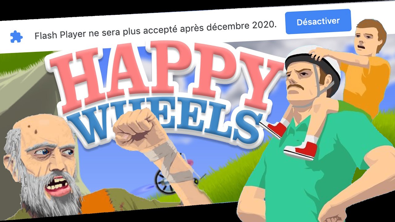 HAPPY WHEELS - LA FIN DE HAPPY WHEELS ?!