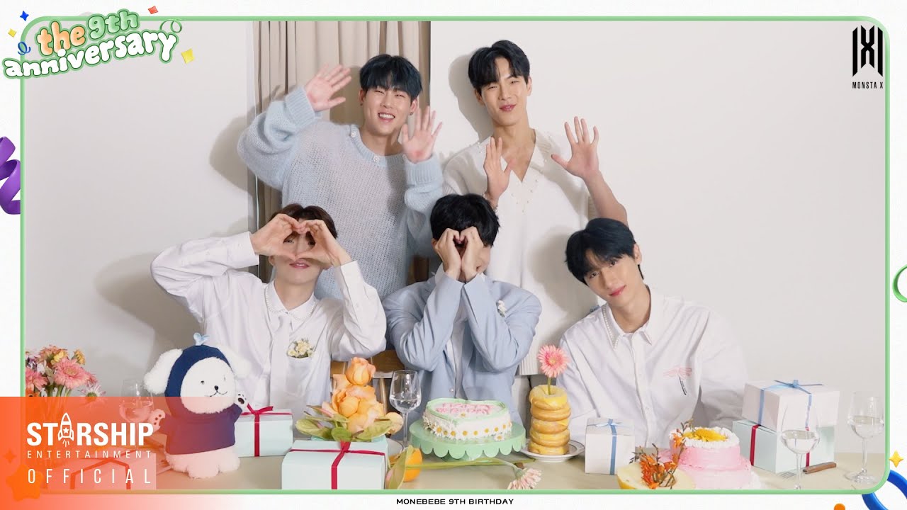 Special Clip] MONSTA X 몬스타엑스 - MONBEBE 9th Anniversary