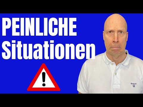 Video: 3 Möglichkeiten, mit Peinlichkeiten umzugehen