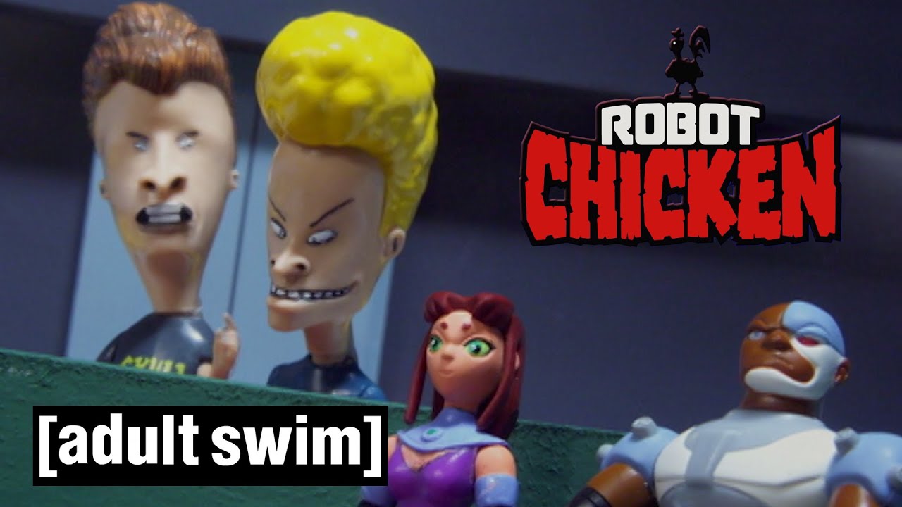 Robot Chicken Porn Captions - Robot chicken teen titans - photograph hard-core