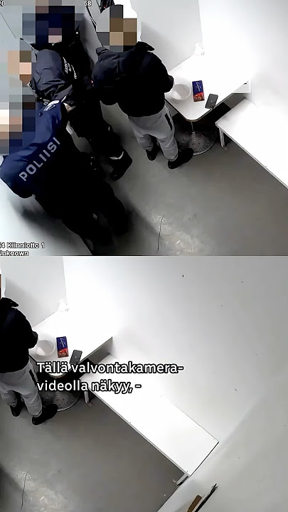 Video: nuori näpisti, poliisi sai tuomion