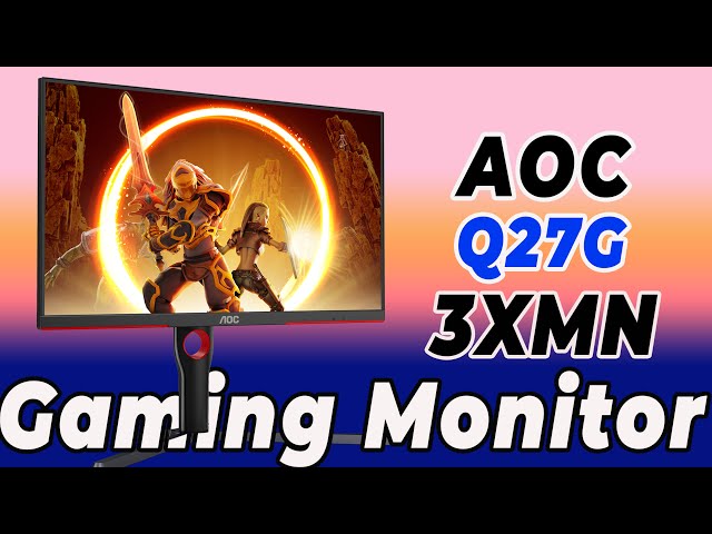 Test AOC Q27G3XMN : l'écran gaming Mini LED et FALD à prix imbattable