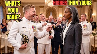 What's Your Rank, Sweetheart SEAL Laughed at Black Woman — Froze When Four Generals Saluted Her