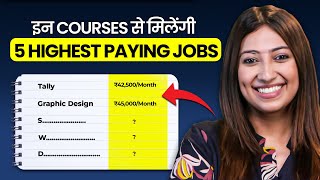 Highest Paying Jobs In India | 5 Best Online Courses For Job | Best Jobs For Students | Josh Money