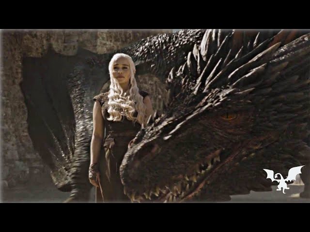 The slaver envoys are SHOCKED by Daenerys and Drogon | Her Reign has just begun | Game of Thrones class=