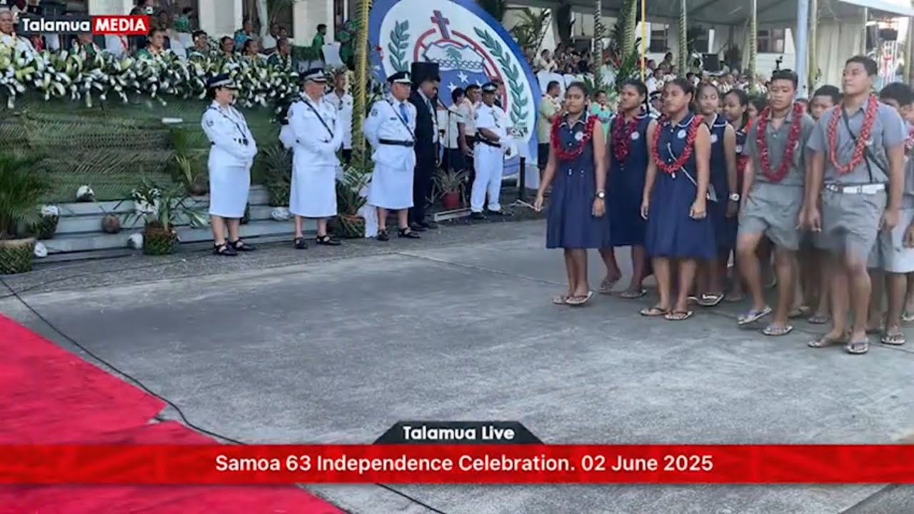 Samoa 63 Independence Celebration. 02 June 2025