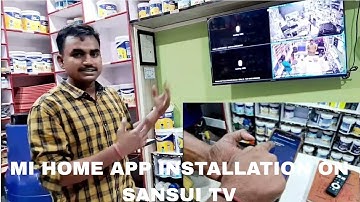 Complete Video On Installation Of Mi Home App On Sansui Smart Android TV #details #settings #sansui