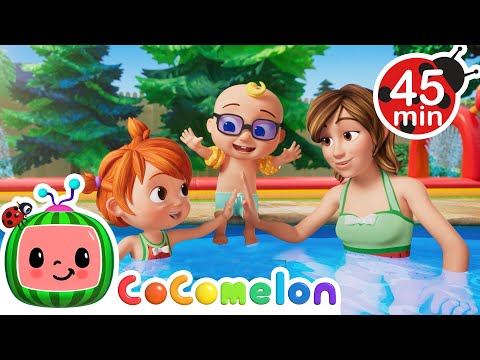 Splash & High Five! 💦✋ + More | Cocomelon | Learning Song Loops | Songs & Nursery Rhymes for Kids