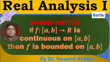 Lec-96 Continuity implies bounded.