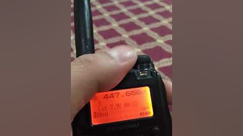 Strange voice encrypted Yaesu VX-8r