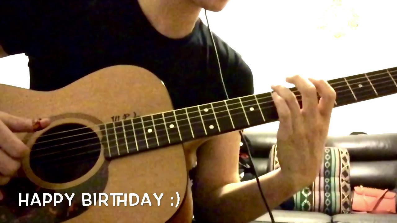 Happy Birthday Walking Bass Line Songs WPL Guitar YouTube