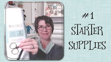 Machine Embroidery for Beginners 2021 - #1 What supplies do you need?