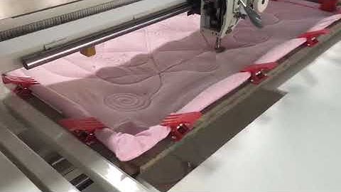 Computer long arm single needle quilting sewing embroidery automatic quilt making maker machine