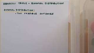 Famous Probability - Binomial Distribution - Bernoulli Trials Profile