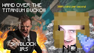 How to Illegally obtain titanium Hypixel skyblock