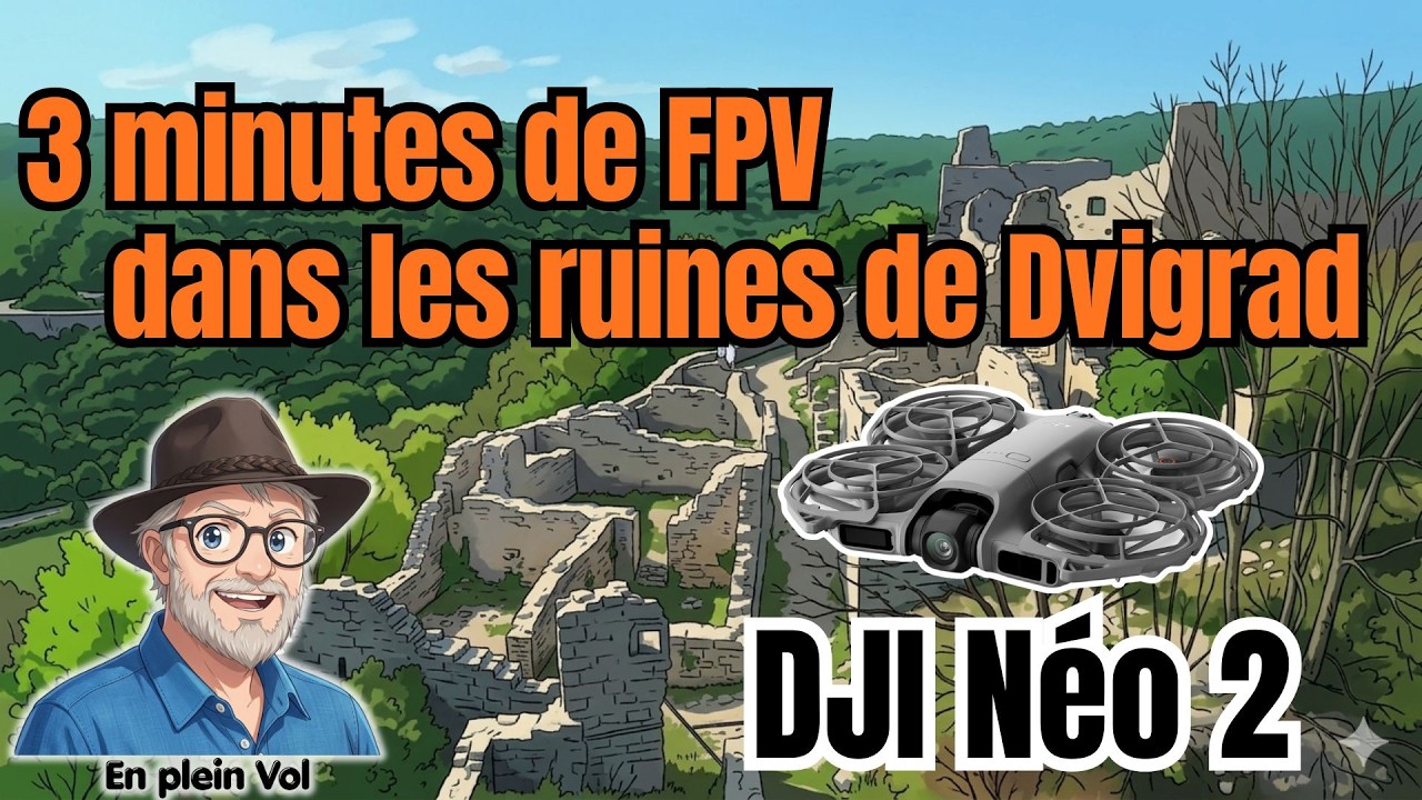 FPV au DJI Neo 2 en Croatie : ce petit drone est incroyable !