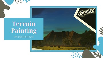 Tutorial 09|How to Paint Terrain and texturing of Terrain in Unity 3D? |Game Development Course