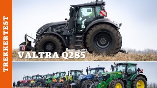 Trekkertest Valtra Q285