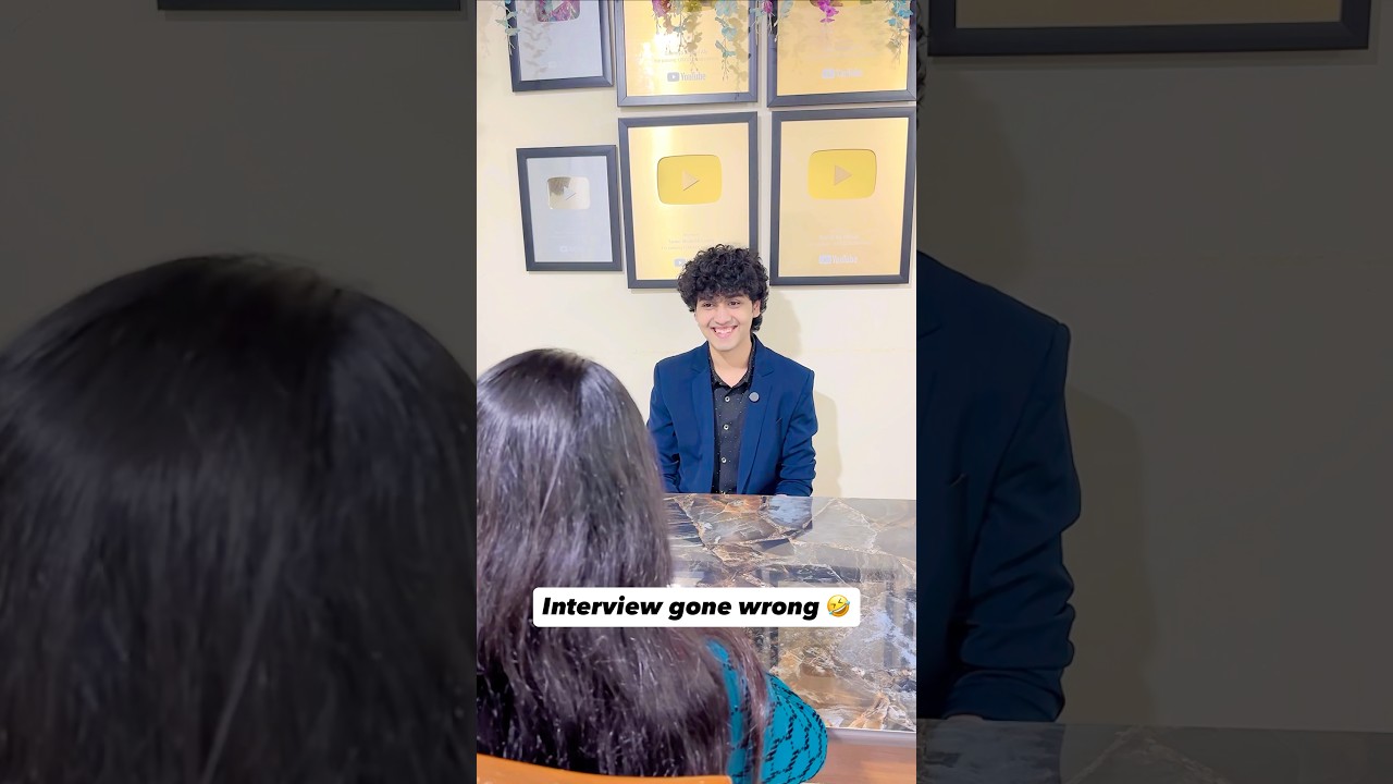 Interview gone wrong🥶#zidaanshahidaly #interview #shorts