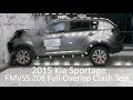 2011-2015 Kia Sportage FMVSS 208 Unbelted Frontal Crash Test