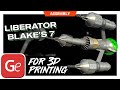 Liberator Blake's 7 3D Printing Model | Assembly by Gambody