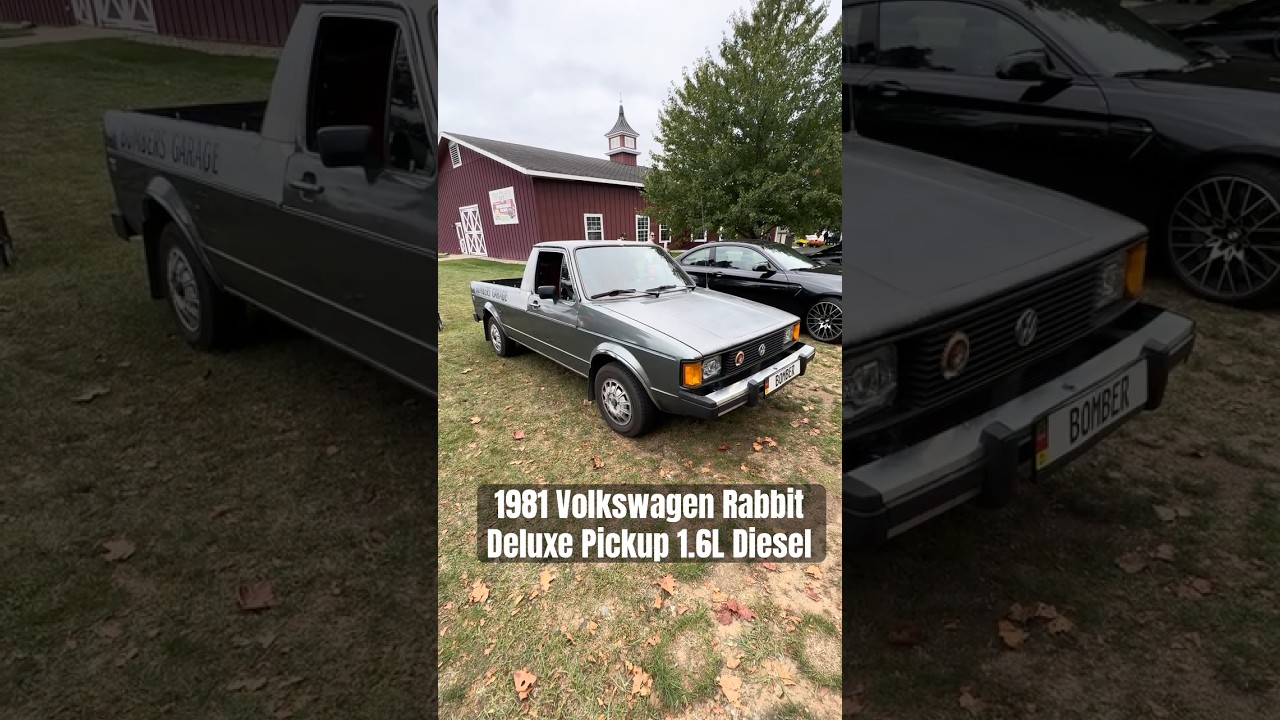 1981 Volkswagen Rabbit Deluxe (пикап) 1,6 л дизель