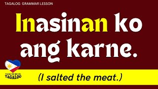 Learn 30 Object-Focus Sentences in Tagalog: Easy Filipino Grammar Lessons for Beginners Guide
