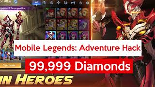 CHEA Cheat Mobile Legends Adventure Terbaru 2022 AT ML NAMBAHIN DAMAGE % UP!! - MOD MENU MOBILE LE screenshot 2