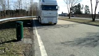 Daf xf 105 open pijp