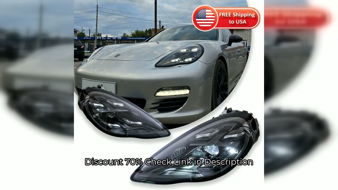 Car Lights For Porsche Panamera 970 970.1 Headlights 2010-2013 LED Projetor head Lamp Daytime Runnin
