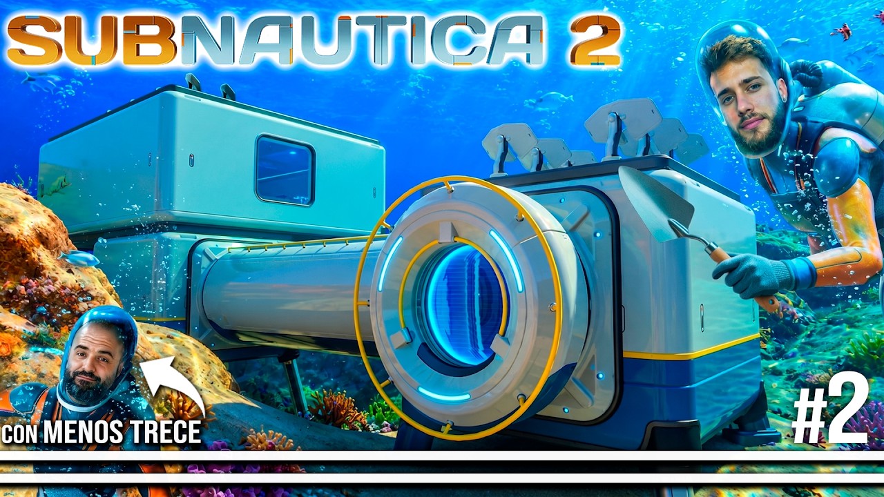 CONSTRUIMOS NUESTRA BASE #2 🌊 SUBNAUTICA 2 con Menos Trece