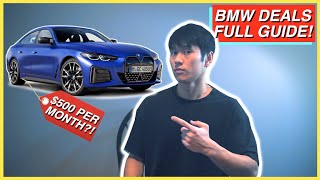 How to get the Best BMW DEALS!