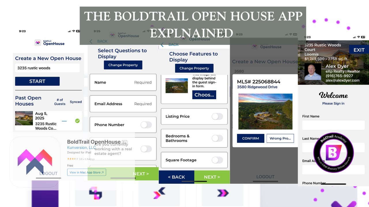 Why you should be using the BoldTrail Open House App.