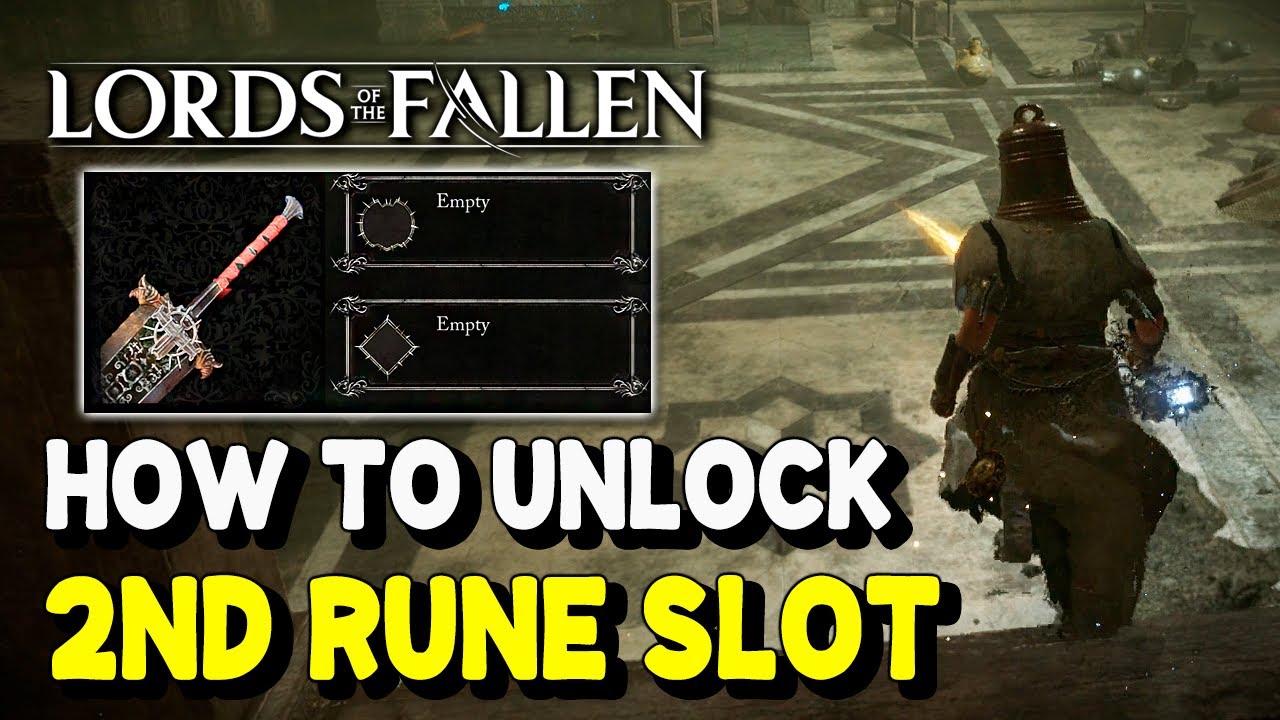 Lords of the Fallen (2023) How to unlock 2ND RUNE SLOT (Chipped Rune Tablet Location)